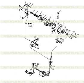 BOLT M12X25-Zn.D